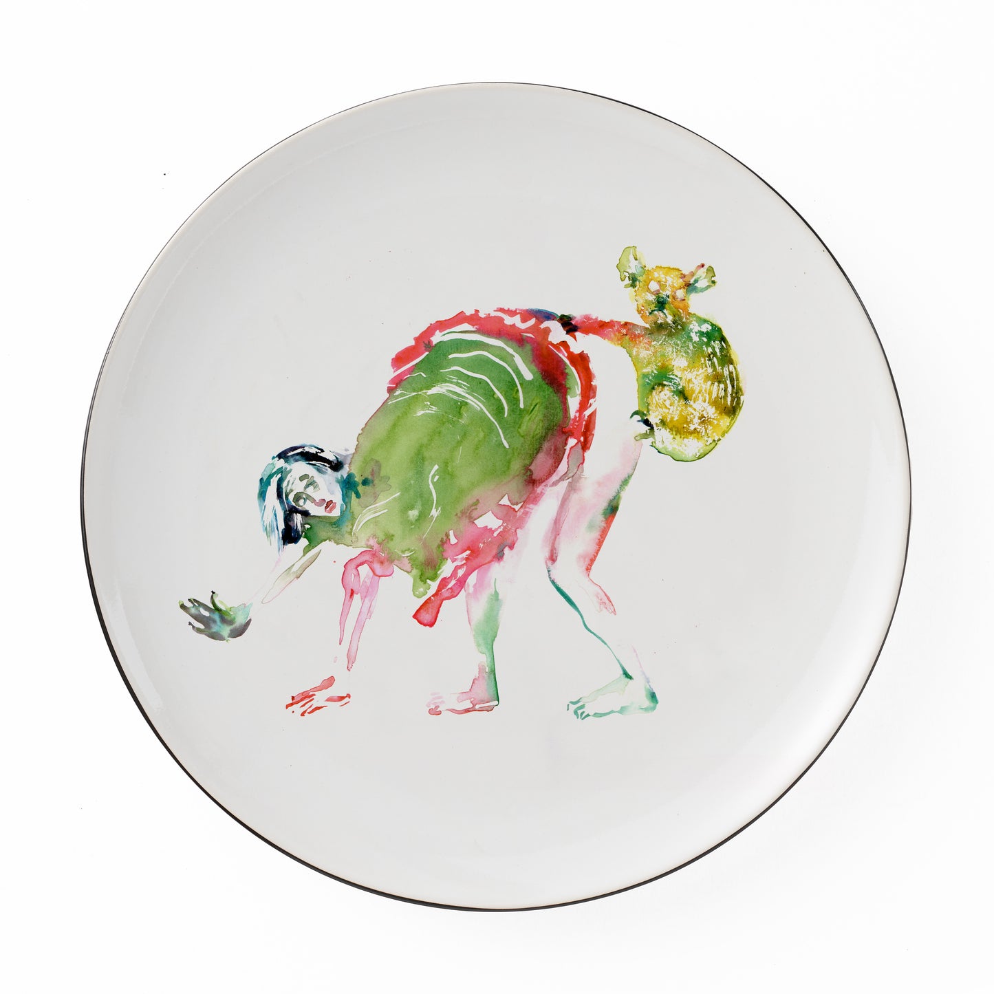 Shunga plates — set of 6