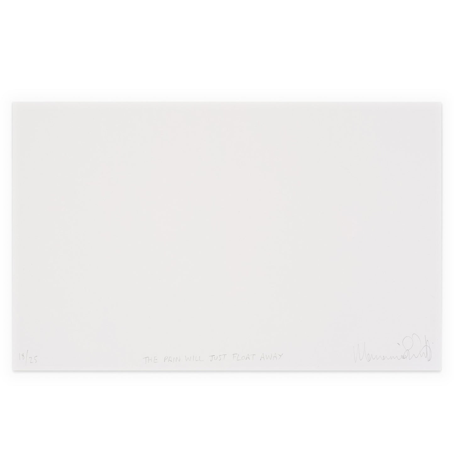 The Pain Will Just Float Away